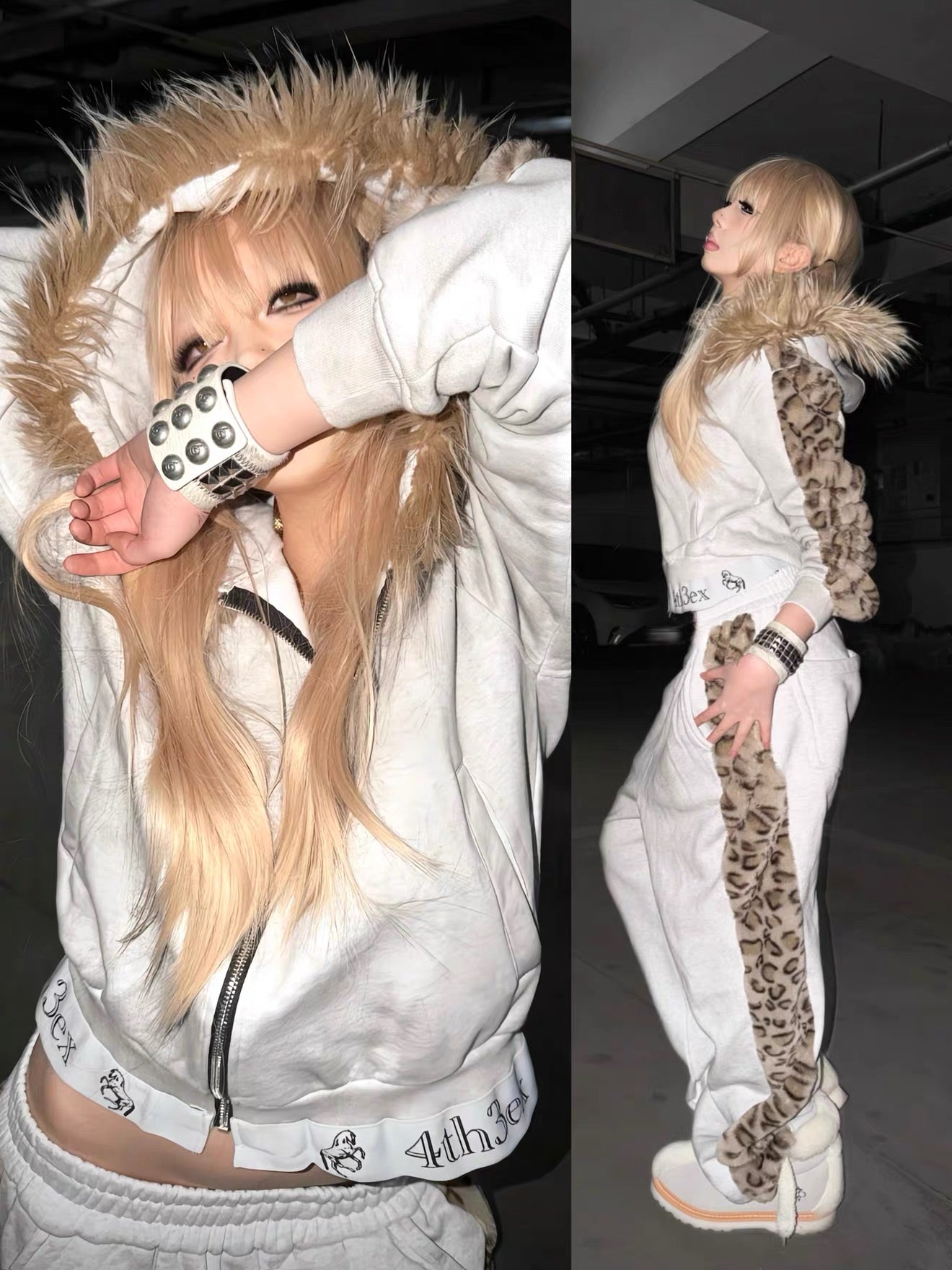 Scorpio No1r Horsehair Rivet Bracelet Men's and Women's Accessories Punk Bracelet