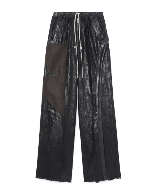 RICK OWENS Black Porterville Wide Bela Jeans