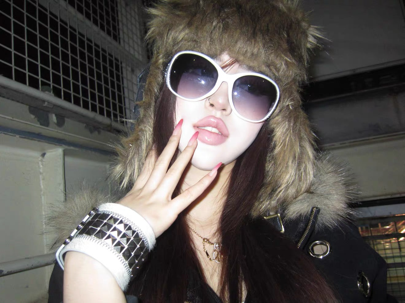 Scorpio No1r Horsehair Rivet Bracelet Men's and Women's Accessories Punk Bracelet