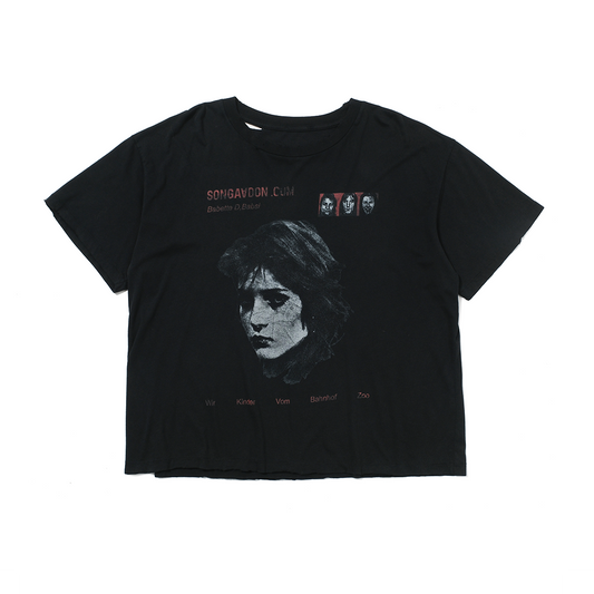 SONGAADON 25FW Fallen Street Babsi Portrait T-Shirt