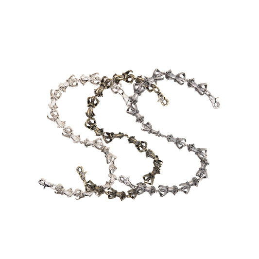 Fourth3ex Heavy-duty electroplated angel pants chain