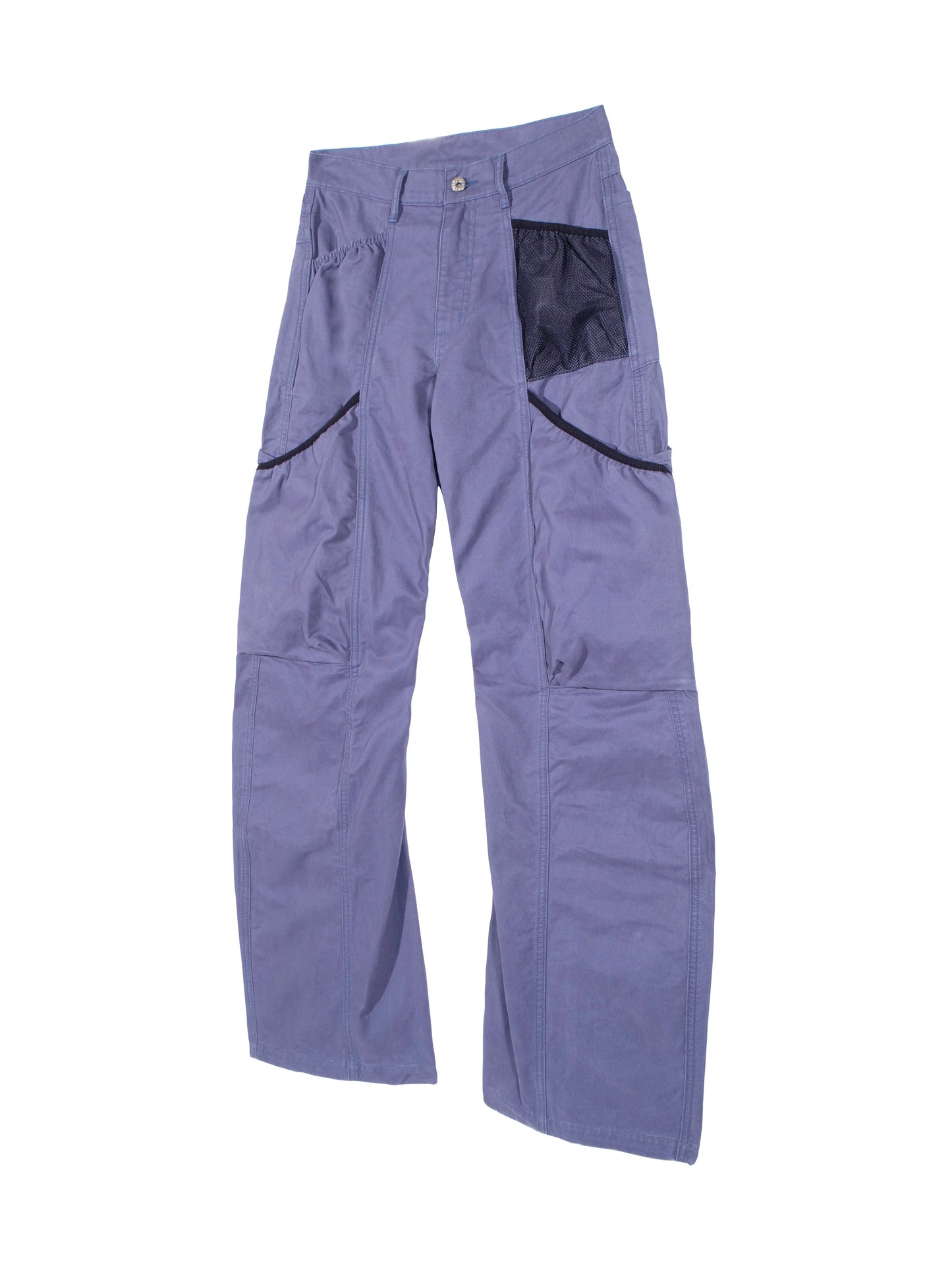 Scorpio No1r Cross Multi-Pocket Cargo Curved Pants