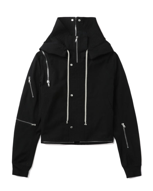RICK OWENS SS25 HOLLYWOOD CROPPED HEADON PARKA