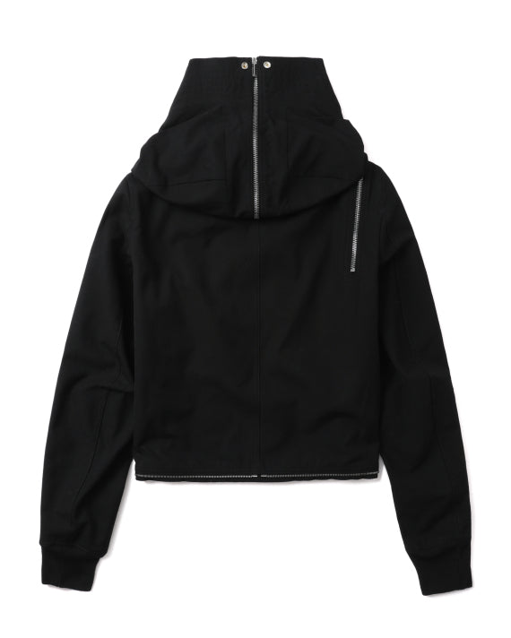 RICK OWENS SS25 HOLLYWOOD CROPPED HEADON PARKA