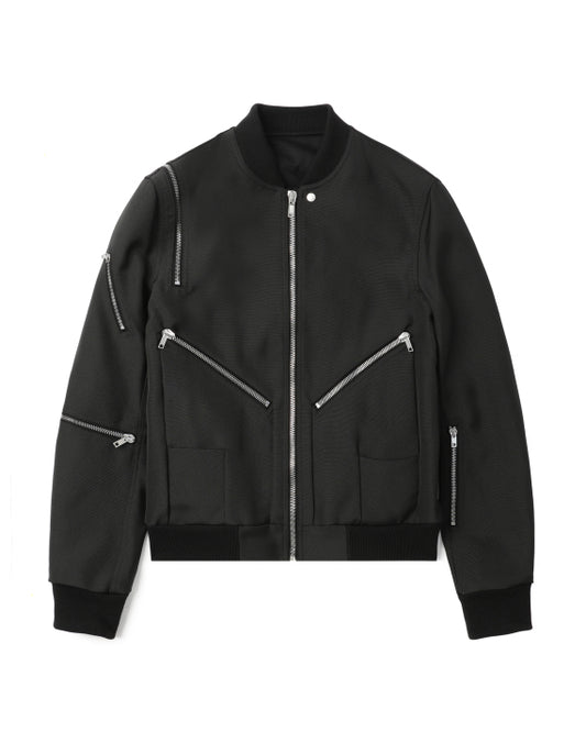 RICK OWENS Zip-Detaining Bomber Jacket