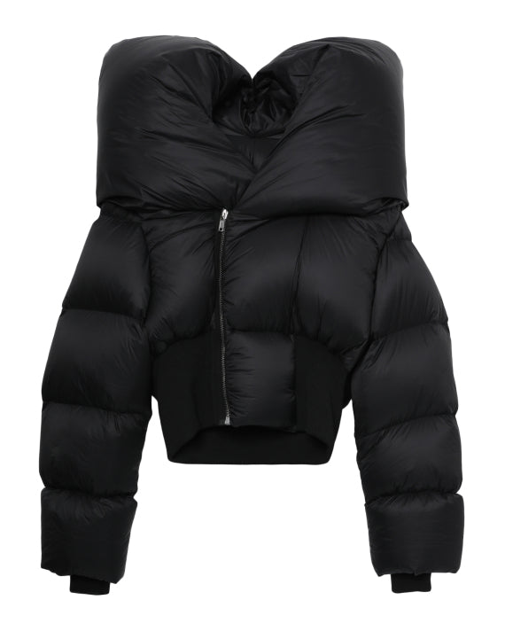 RICK OWENS Black Porterville Anubis Down Jacket