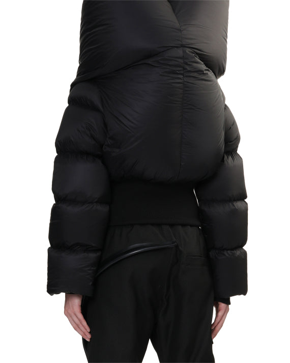RICK OWENS Black Porterville Anubis Down Jacket