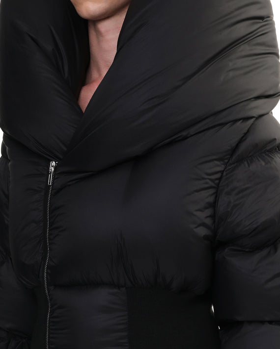 RICK OWENS Black Porterville Anubis Down Jacket
