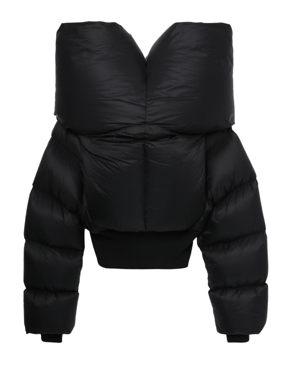 RICK OWENS Black Porterville Anubis Down Jacket